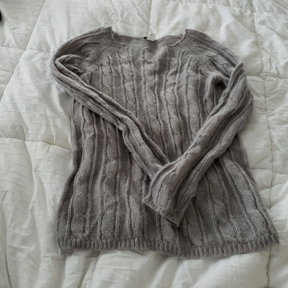 Women's  J. CREW cable sweater